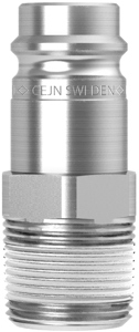 4000 Series Nipple; 1/2" Male NPT